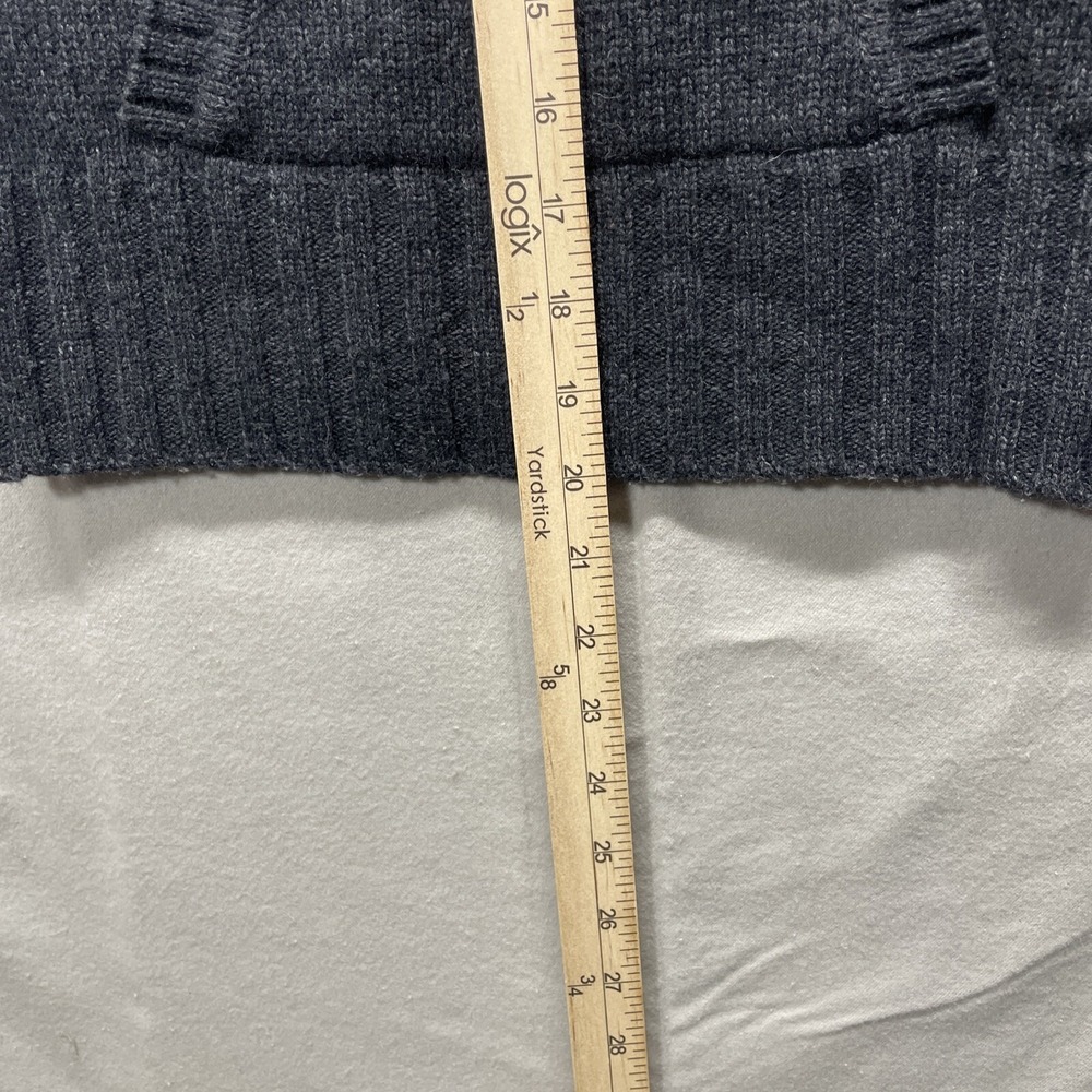 Women's J. Crew Lambswool Alpaca Blend Gray Sweater Size Small - Picture 3 of 5
